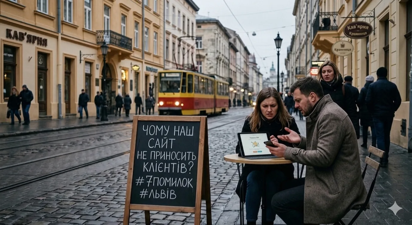 Чому сайт не приносить клієнтів: 7 перевірок перед редизайном